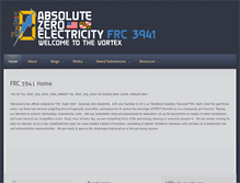 Tablet Screenshot of absolutezeroelectricity.com